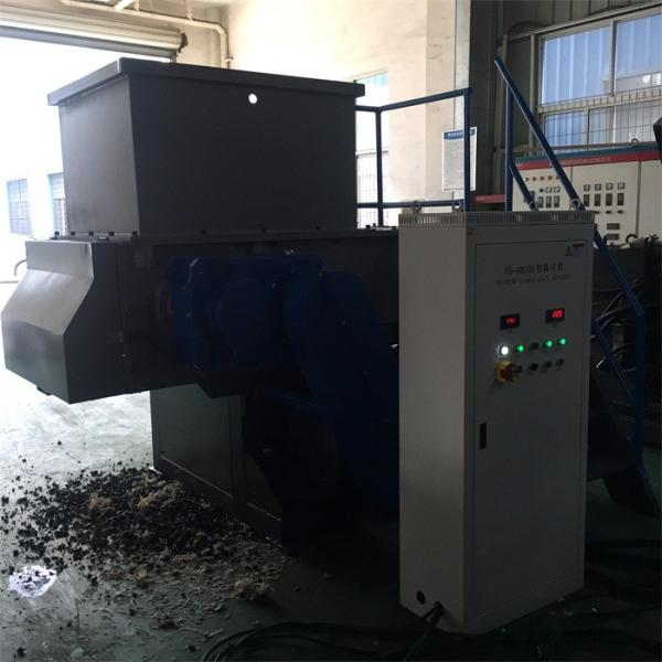 Único poder do motor da máquina 22KW da retalhadora do eixo BS-600 que gerencie automaticamente