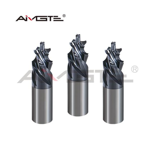 Solid Carbide Left Hand End Mills High Precision Form End Mill OEM For Steel
