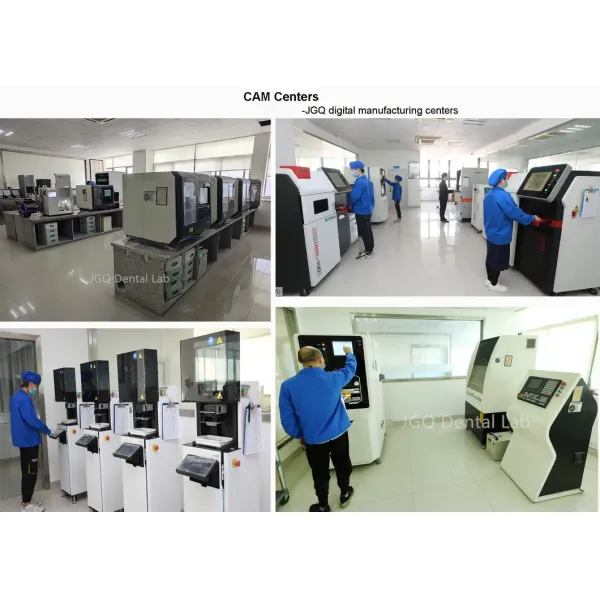 China Dental Lab Digital Full Dentures Using CAD/Cam Technology 3D Printing and Skilled Technicians