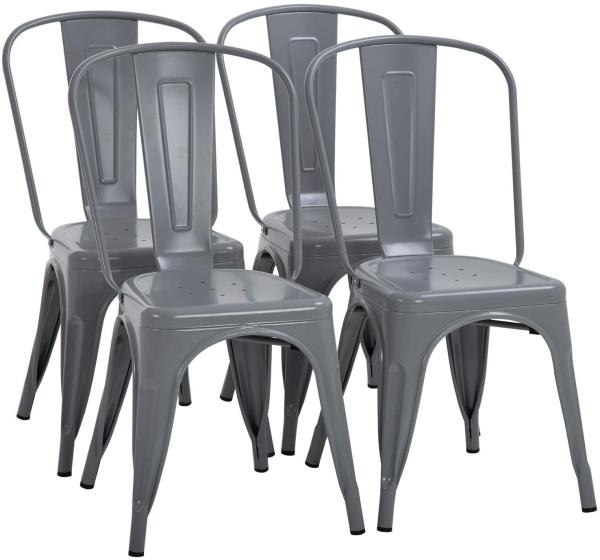 Stackable Trattoria Stackable Restaurant Chairs Indoor Outdoor Solid Back