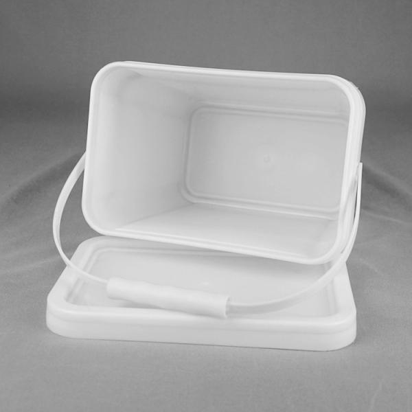 Ведро квадрата 1 галлона 3.5L пластиковое со способностью уплотнения крышки превосходной