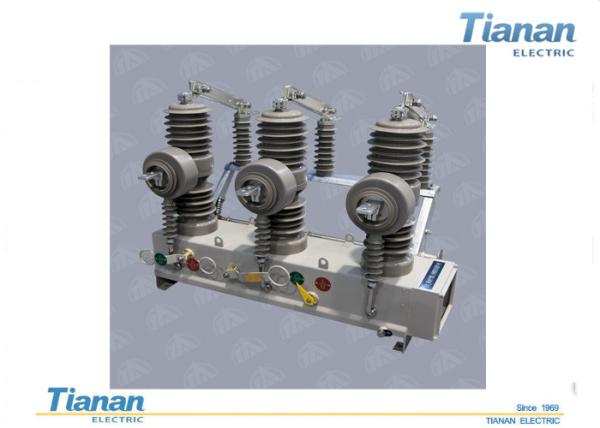 peso leve trifásico do interruptor do vácuo da alta tensão 12kv/24kv para exterior