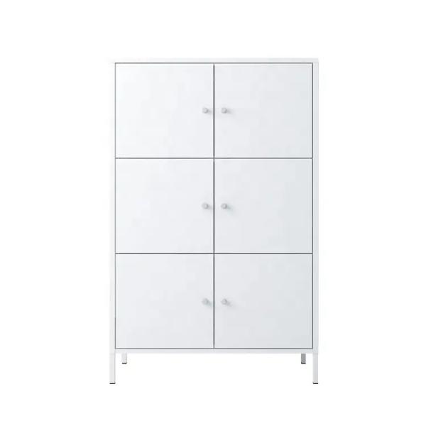 6 Door Steel Metal Storage Locker Wardrobe Wardrobe Design