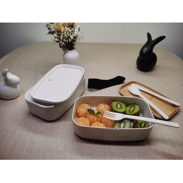 Food Kid-Friendly Yum Bento Lunch Box with Modern Curry and Picnic Double-Layer Bamboo Lid