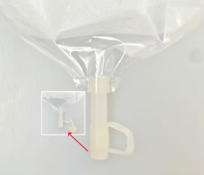 Anti-reflux One Piece Urine Collection Drainage Stoma Pocket Ostomy Pouch Set Ostomy Bag Urostomy Bag