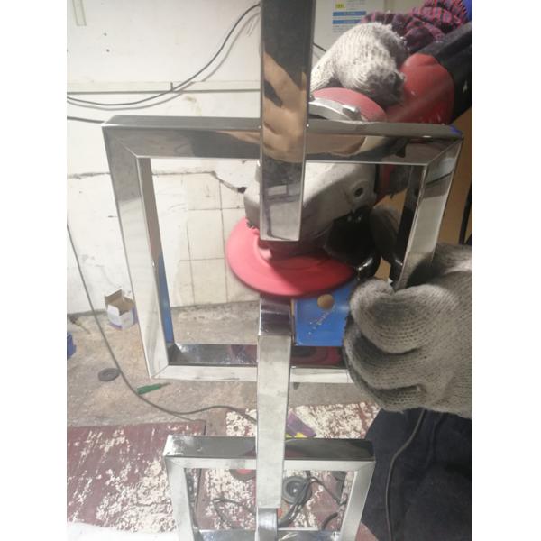 Stainless Steel 3D Expansion bolt Pattern Gold Room Partition Wall Divider Panel