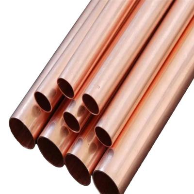 C10200 Round Copper Pipe OD 1/2 3/4 Tube Copper Annealed Seamless