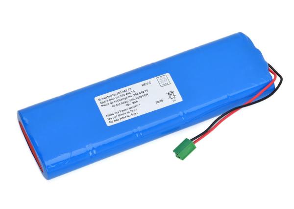 GE MAC 1000 MAC 1200ST GE Mac 1200 Replacement Battery 18V 3000mAh NI MH