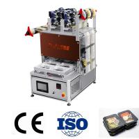 Alimento de empacotamento Tray Sealer de Tray Sealer Machine Gas Flush do MAPA de aço inoxidável Tabletop de 4 bandejas