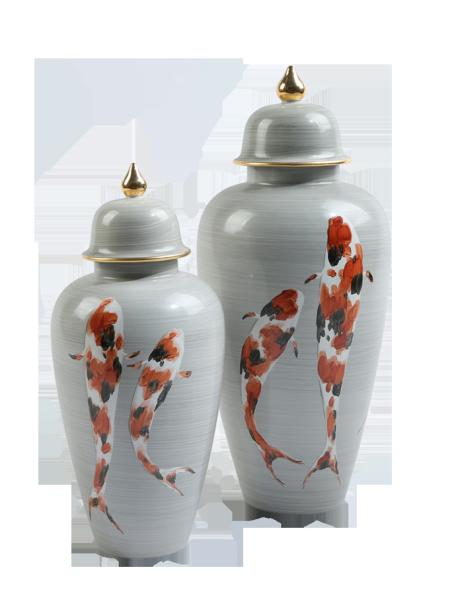 Art Design Livingroom Ceramic 630mm Decorative Flower Vase