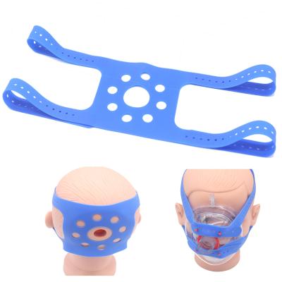 Máscara de anestesia Faixas de cabeça Faixa de máscara facial para adultos ajustável