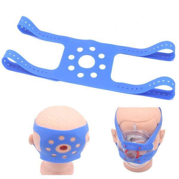 Máscara de anestesia Faixas de cabeça Faixa de máscara facial para adultos ajustável