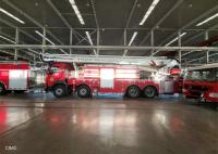 châssis de moteur en V de double entraînement du boom 8X4 de camion de pompiers de tour d'eau 900rpm euro