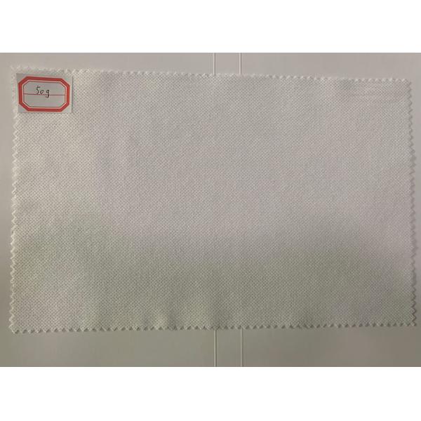 50g White 100%Viscose Spunlace Nonwoven Mesh Cotton Tissue, Facial Towel, Wet Wipes