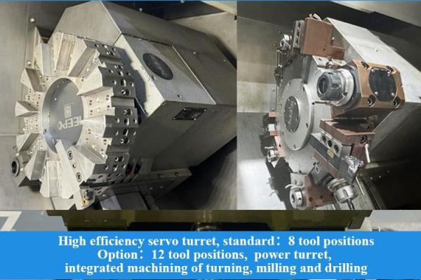 SMTCL Heavy Cutting CNC Turning Center HTC40Sm High Torque High Rigidity CNC Turning Lathe Machine