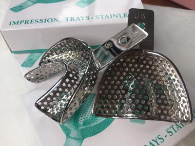 Autoclavable Dental Impression Trays Premium Quality Perforated Size #6