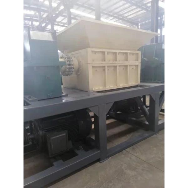 15 Ton/H 2*75kw Dual Shaft Shredder Pure Copper Motors