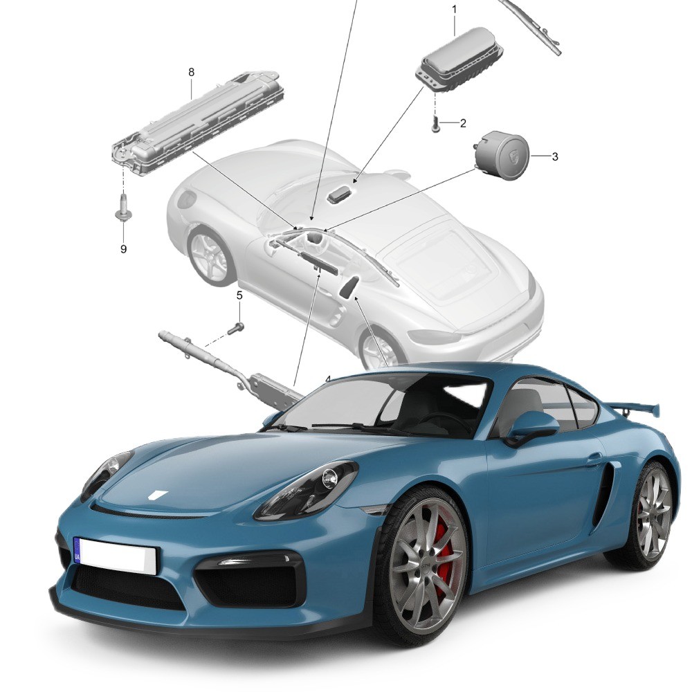 PORSCHE GERMANY Car Fitment 100% Tested Full Range Auto Accessories for Cayman 17-23