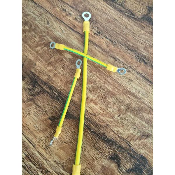 Привяжите ПВК КУ 2.5скмм ЛВ С/К кабельная проводка желтых/зеленого цвета электрическая