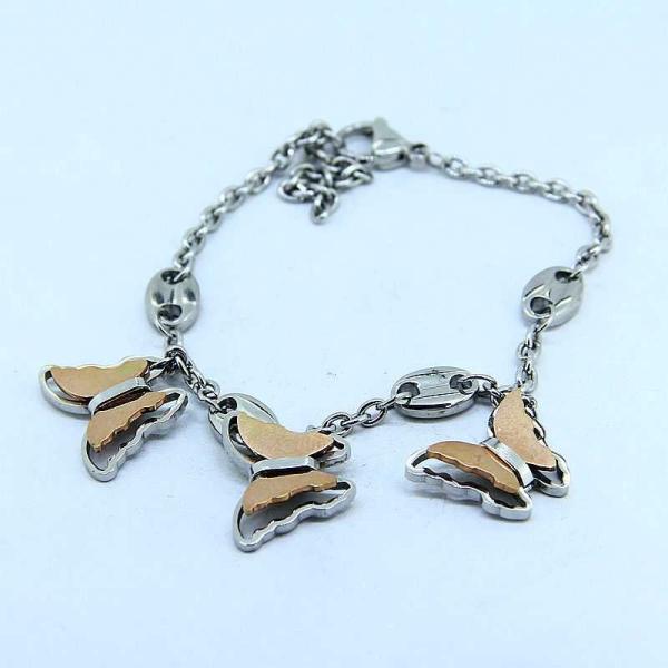 High Quality Stainless Steel Fashion Mane's Women's Bracelet LBS94