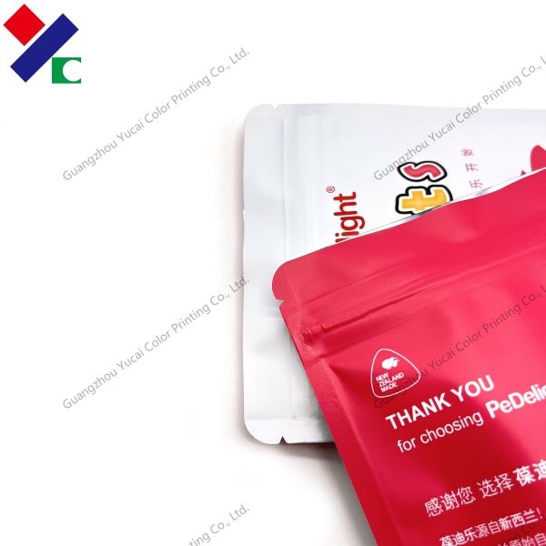 Biodegradable Stand Up Plastic Packaging Bag For Food And Pet Food