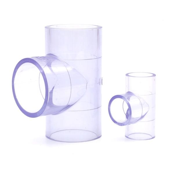 PVC Clear Fittings Used For Drinking Water Or Industry Factory