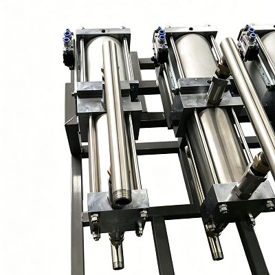 High-Flow Combined Pneumatic Booster Pump