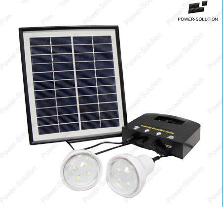 4W Portable Solar Lighting Power System for Rural House