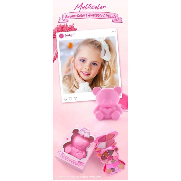 Cute Bear Duochrome Eyeshadow Powder Formulated For Children 20g