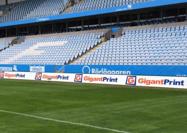 High Definition P10  Football Ground Advertising Boards With Greatwall Power Supply