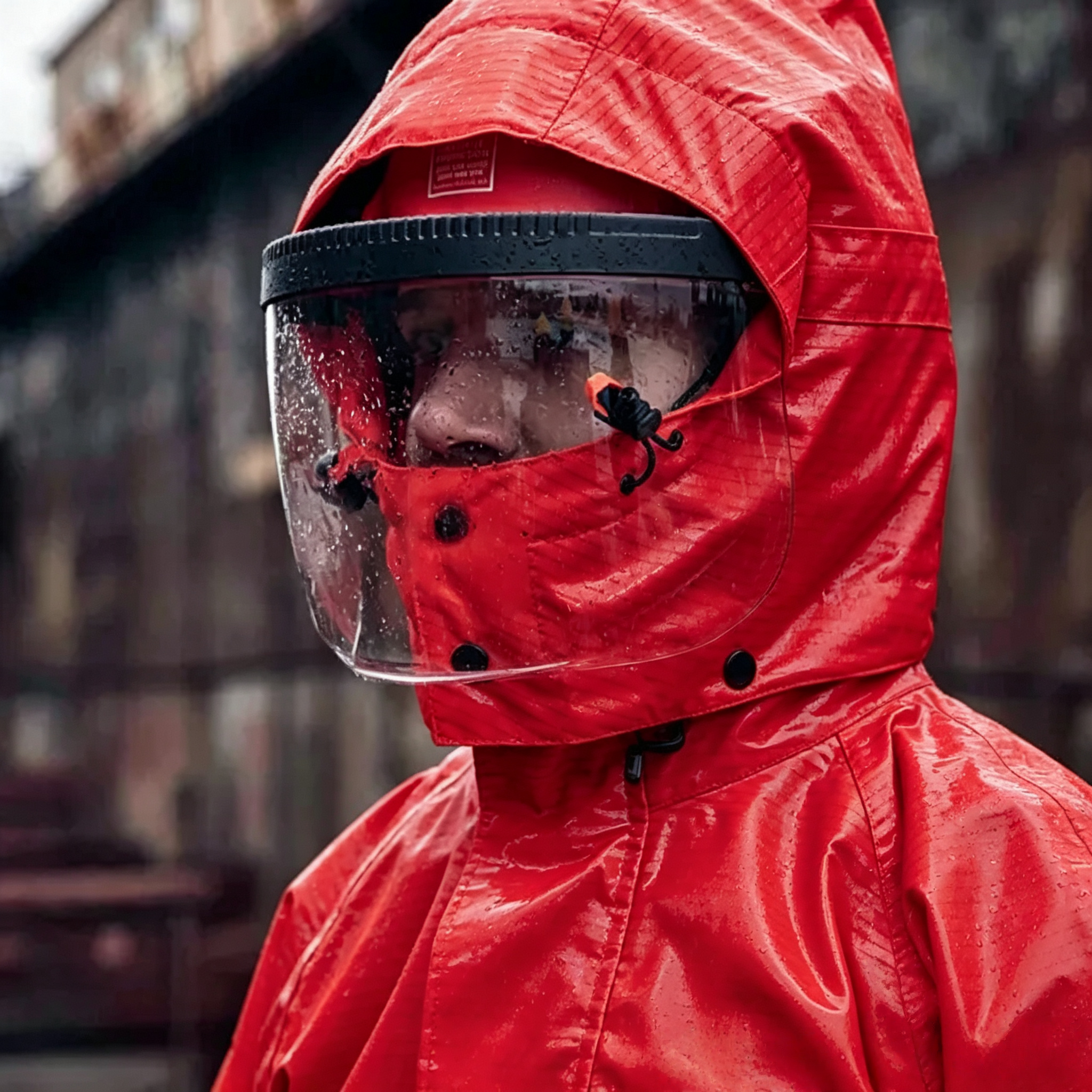 Breathable Water Blasting Safety Suit High Strength Waterproof Protective Clothing Fire Proof