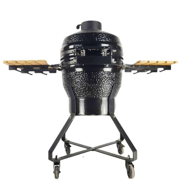 KIMSTONE 18 Inch Kamado Barbecue Rotiserrie Chicken Rotisserie Caja China Asador