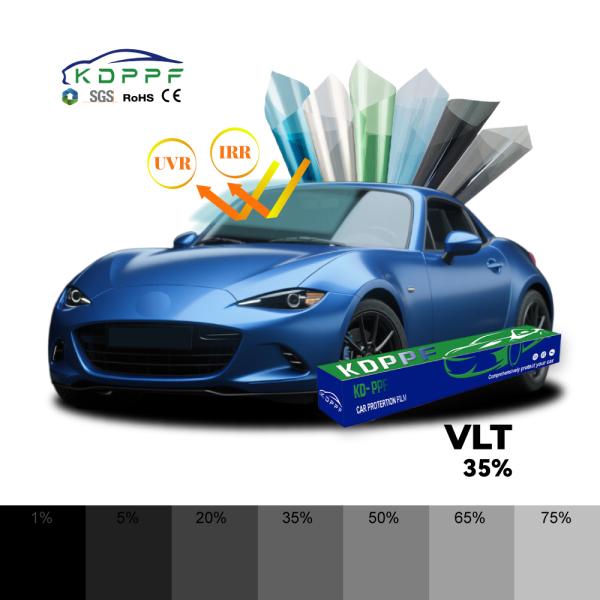 Wholesale VLT12% Heat Uv Reflective Privacy Tint Nano Ceramic Window Tinting
