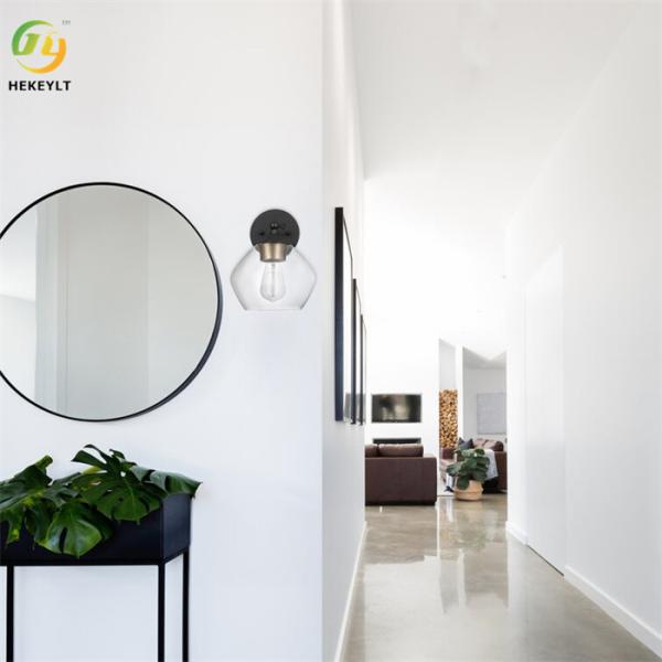 Черноты Sconce середины века свет 85 стены современной современный - 265Volt