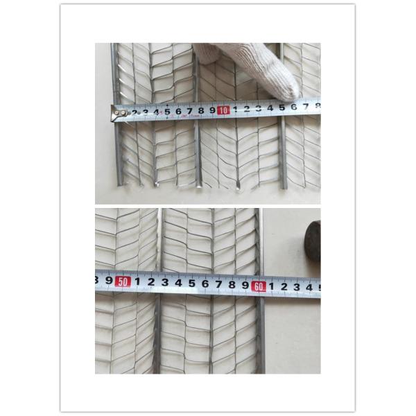 Construction Expanded Metal Rib Lath / Galvanized Lath Mesh JF0708