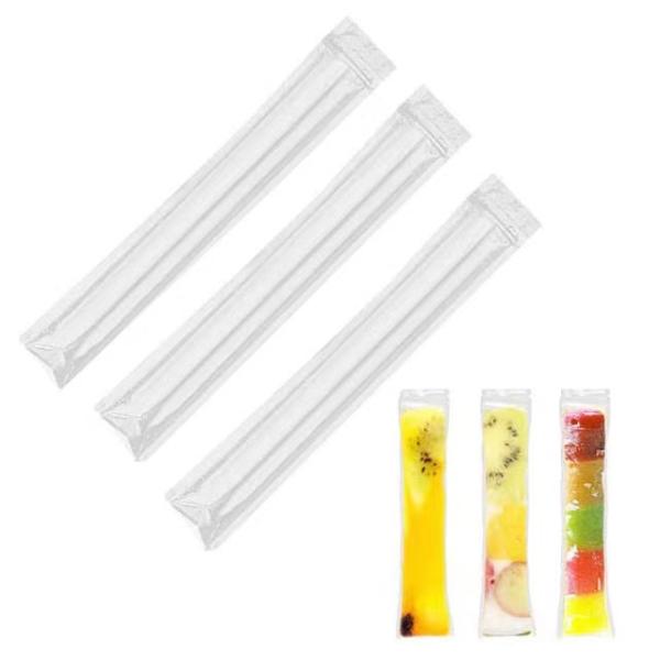 Sac d'emballage en plastique de taille personnalisée de crème glacée