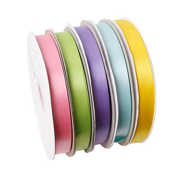 Plain Polyester Grosgrain Ribbon MSD 3-100mm for Holiday Decoration and Gift Wrapping