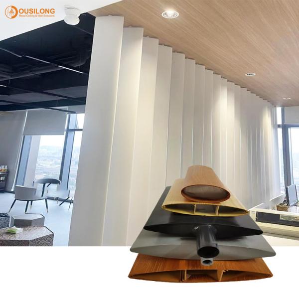 Horizontal Vertical Aluminum Sun Shade Louver For Ventilation And Wall Facades