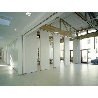 MDF Soundproof Wood Operable Partition Wall System For Conference Center