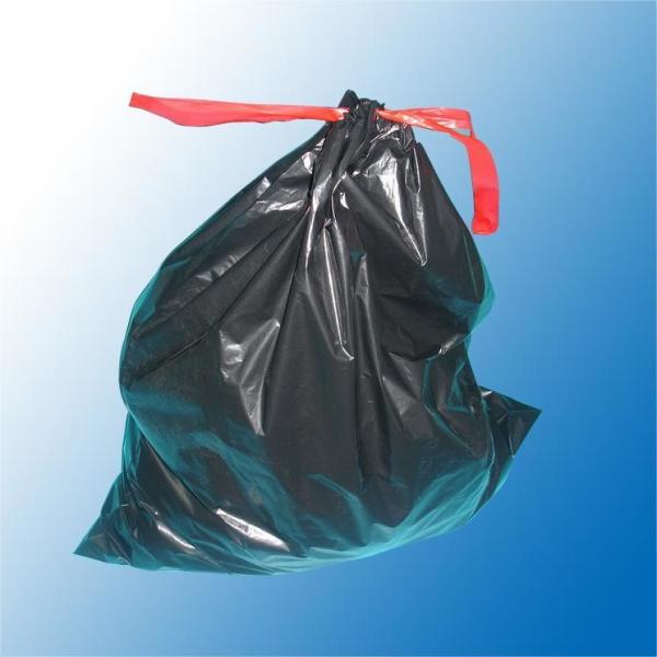 Relieve de la superficie de la manipulación de plástico alta de la cocina de la cuerda de la caja de basura de la bolsa de basura en el rollo