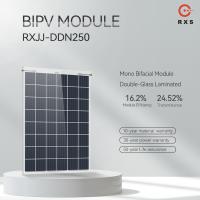 Module solaire mono 200w 250w de panneaux solaires BIPV de rendement élevé transparent de Rixin
