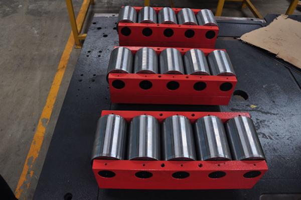 Metal Strip Stamping Decoiler And Straightener Punch Blanking Upper And Lower Feeder