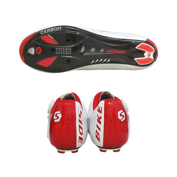 Athletic Speed Breathable Cycling Shoes , Road Riding Shoes Good Shock Absorption