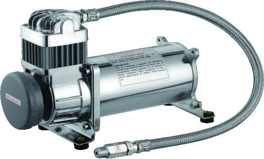 Caminhão Offroad Metal Air Ride Pneumático Dc12v Compressor de ar de carro para freio de ferramenta de ar com bomba de suspensão do tanque