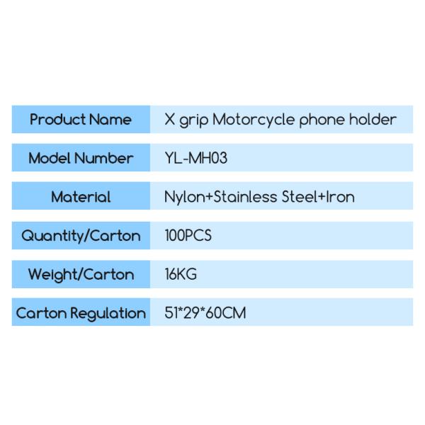 FCC Iphone X Motorcycle Mount