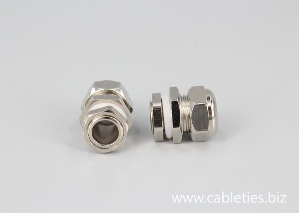 Metric thread metal brass or stainless steel material cable gland