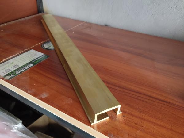 High Hardness HPB58-3 Brass U Channel Wear Resistant For Bathroom