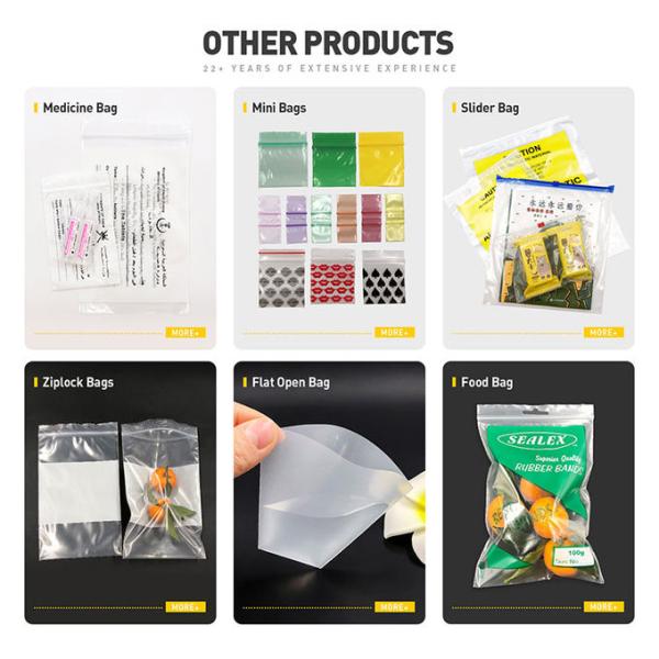 Biohazard specimen bags, pill bags, medicine bags, autoclavable hospital bags, Slider Zipper Bags