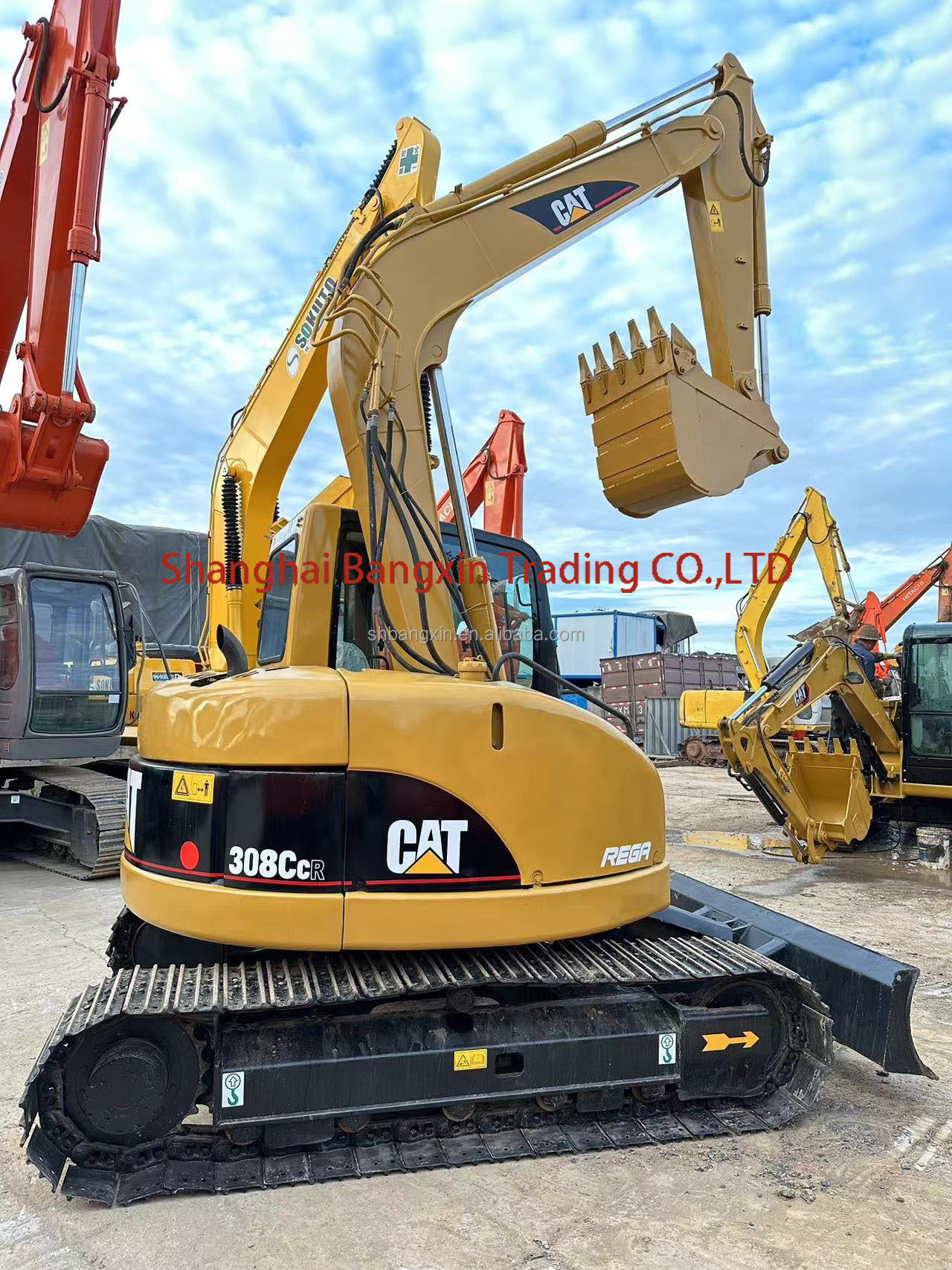 8 Ton CAT 308C Mini Excavator with Original Hydraulic Pump EPA/CE Certified and Ready
