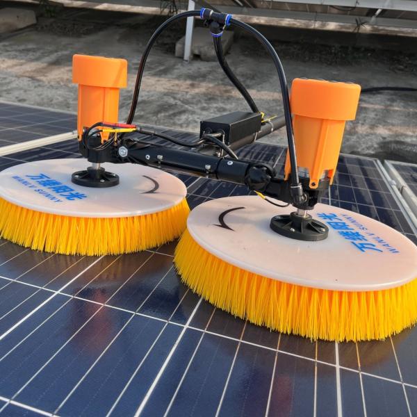 WLS-4-1-7YL Double-Head Rotary Brush Solar Cleaning Tool for Office Location Wuxi City